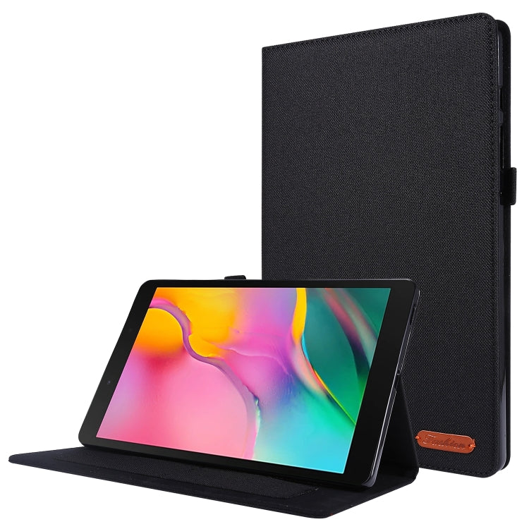Horizontal Flip TPU + Fabric PU Leather Protective Case with Card Slots & Holder, For Galaxy Tab S8 / Galaxy Tab S7, For Samsung Galaxy Tab S8 / Galaxy Tab S7, For Galaxy Tab A7(2020), For Galaxy Tab A 7(2020)