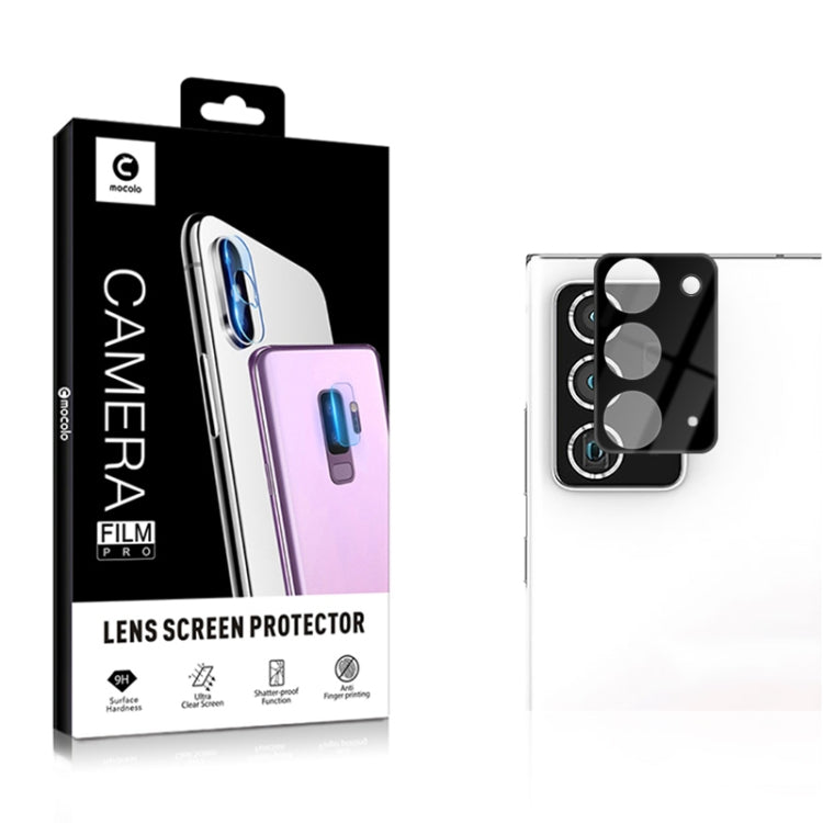 mocolo 0.15mm 9H 2.5D Round Edge Rear Camera Lens Tempered Glass Film, For Samsung Galaxy Note20, For Samsung Galaxy Note20 Ultra