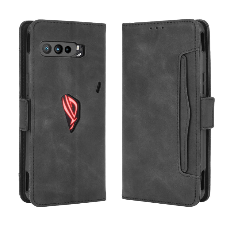 For Asus ROG Phone 3 ZS661KS Wallet Style Skin Feel Calf Pattern Leather Case ，with Separate Card Slot, For Asus ROG Phone 3 ZS661KS