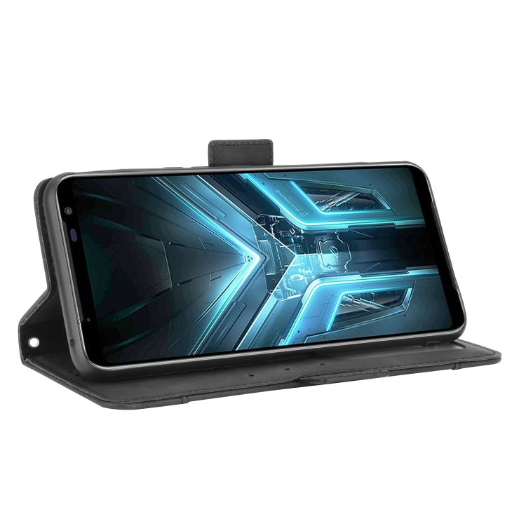 For Asus ROG Phone 3 ZS661KS Wallet Style Skin Feel Calf Pattern Leather Case ，with Separate Card Slot, For Asus ROG Phone 3 ZS661KS