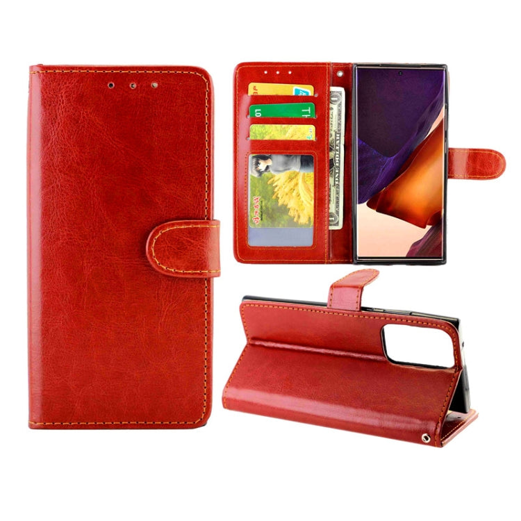 Crazy Horse Texture Leather Horizontal Flip Protective Case with Holder & Card Slots & Wallet & Photo Frame, For Nokia5.3, For Samsung Galaxy Note20 Ultra 5G, For Huawei Y6p(2020), For Huawei P Smart(2020)