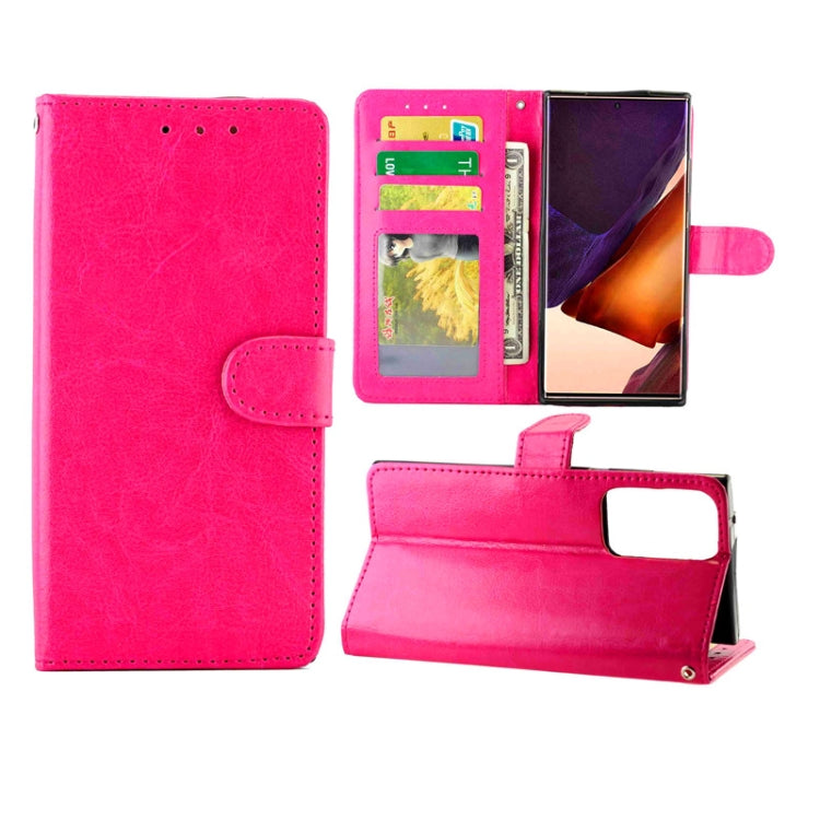 Crazy Horse Texture Leather Horizontal Flip Protective Case with Holder & Card Slots & Wallet & Photo Frame, For Nokia5.3, For Samsung Galaxy Note20 Ultra 5G, For Huawei Y6p(2020), For Huawei P Smart(2020)