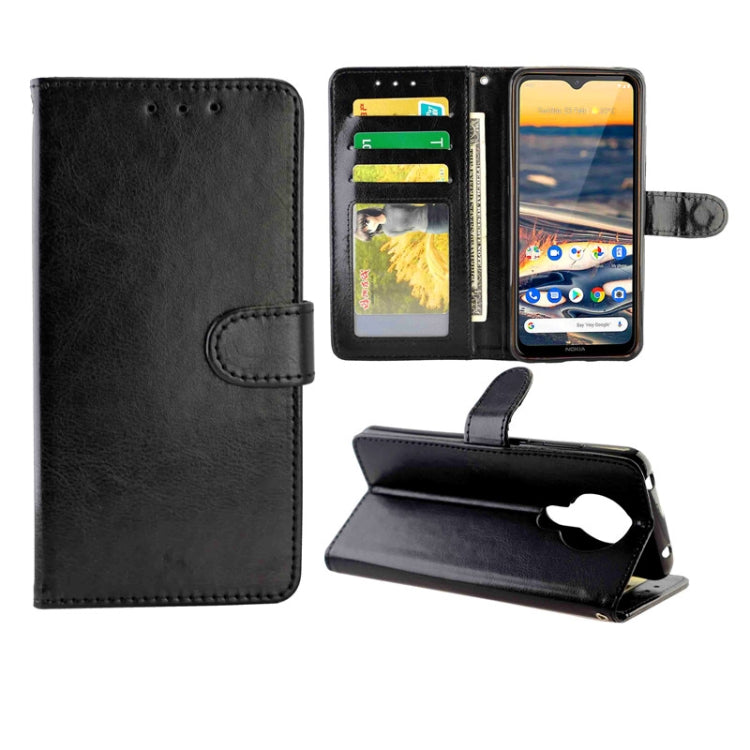 Crazy Horse Texture Leather Horizontal Flip Protective Case with Holder & Card Slots & Wallet & Photo Frame, For Nokia5.3, For Samsung Galaxy Note20 Ultra 5G, For Huawei Y6p(2020), For Huawei P Smart(2020)