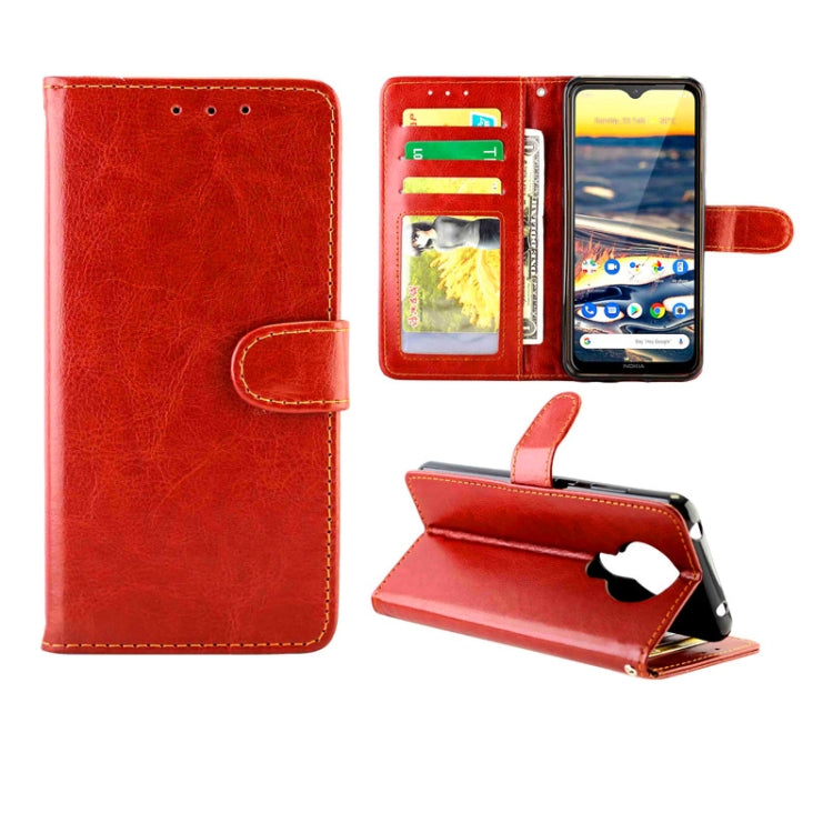 Crazy Horse Texture Leather Horizontal Flip Protective Case with Holder & Card Slots & Wallet & Photo Frame, For Nokia5.3, For Samsung Galaxy Note20 Ultra 5G, For Huawei Y6p(2020), For Huawei P Smart(2020)