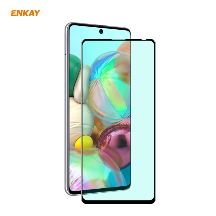 ENKAY Hat-Prince 0.26mm 9H 6D Curved Full Screen Eye Protection Green Film Tempered Glass Protector, For Xiaomi Redmi Note 8 Pro, For Redmi Note 9S/Note 9 Pro (Max), ForRedmi 10X 4G / Redmi Note 9, For Xiaomi Redmi 9 / 9A / 9C, For Samsung Galaxy A71  ...