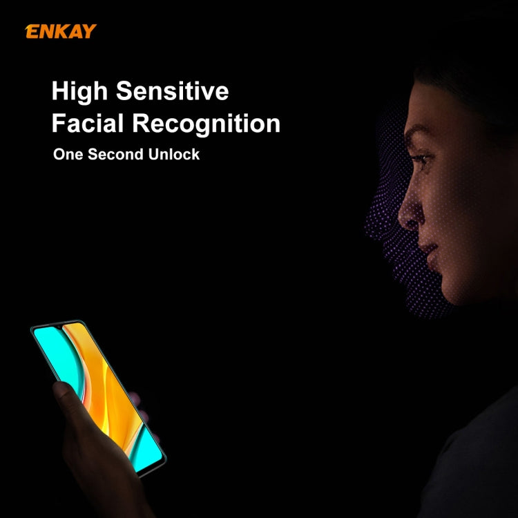 5 PCS ENKAY Hat-Prince 0.26mm 9H 6D Curved Full Screen Eye Protection Green Film Tempered Glass Protector, For Xiaomi Redmi Note 8 Pro, For Redmi Note 9S/Note 9 Pro, For Redmi 10X 4G/Redmi Note 9, For Xiaomi Redmi 9 / 9A / 9C, For Samsung Galaxy A71   ...