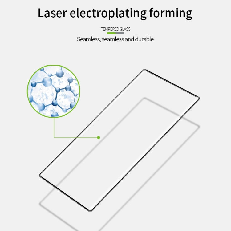 MOFI 9H 3D Explosion Proof Thermal Bending Full Screen Covered With Tempered Glass Film（Ultrasonic fingerprint unlock）, For Samsung Galaxy Note20 Ultra