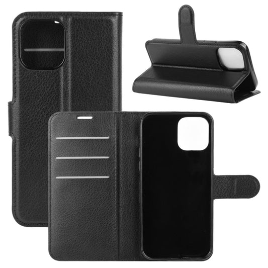 For iPhone 12 Litchi Texture Horizontal Flip Protective Case with Holder & Card Slots & Wallet, For iPhone 12 mini