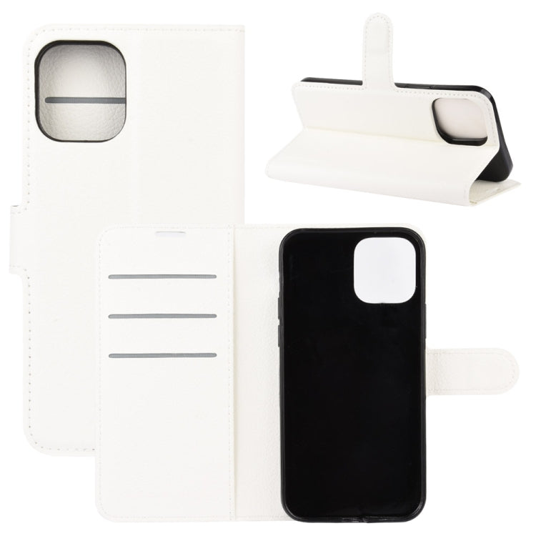 For iPhone 12 Litchi Texture Horizontal Flip Protective Case with Holder & Card Slots & Wallet, For iPhone 12 mini