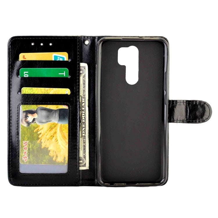 Crazy Horse Texture Leather Horizontal Flip Protective Case with Holder & Card Slots & Wallet & Photo Frame, For Xiaomi Redmi 9, For Xiaomi Redmi 9A, For Xiaomi Redmi 9C, For OPPO Reno4, For Nokia C1