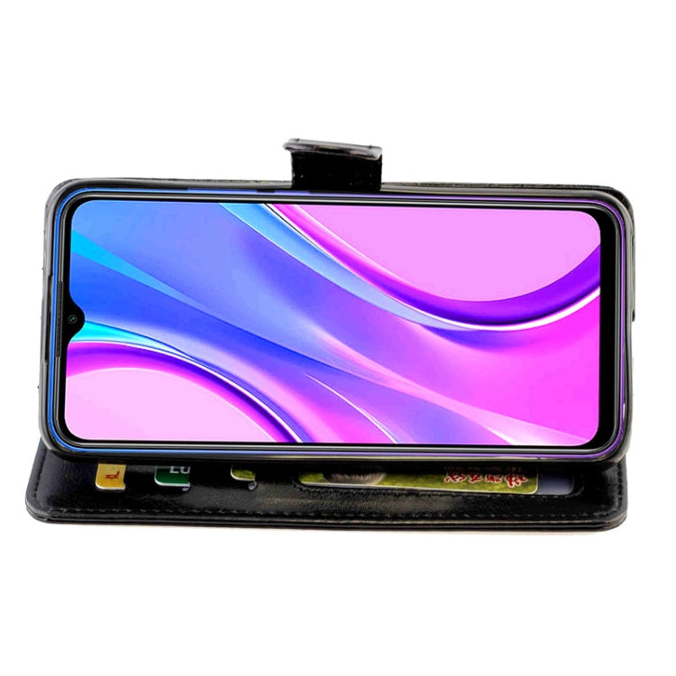 Crazy Horse Texture Leather Horizontal Flip Protective Case with Holder & Card Slots & Wallet & Photo Frame, For Xiaomi Redmi 9, For Xiaomi Redmi 9A, For Xiaomi Redmi 9C, For OPPO Reno4, For Nokia C1