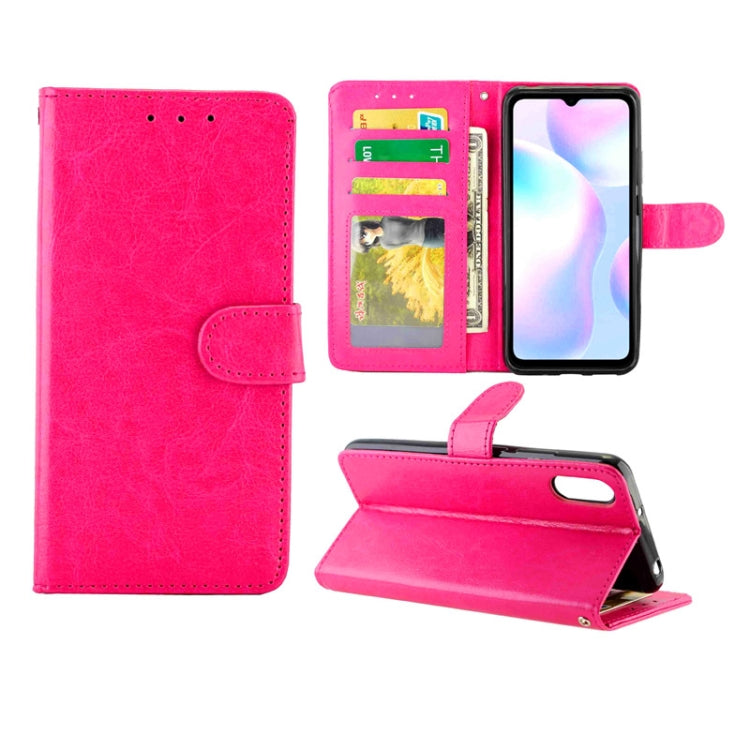 Crazy Horse Texture Leather Horizontal Flip Protective Case with Holder & Card Slots & Wallet & Photo Frame, For Xiaomi Redmi 9, For Xiaomi Redmi 9A, For Xiaomi Redmi 9C, For OPPO Reno4, For Nokia C1