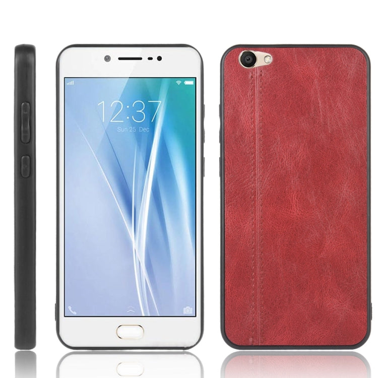 For Vivo V5/Y67 Shockproof Sewing Cow Pattern Skin PC + PU + TPU Case, For Vivo V5/Y67
