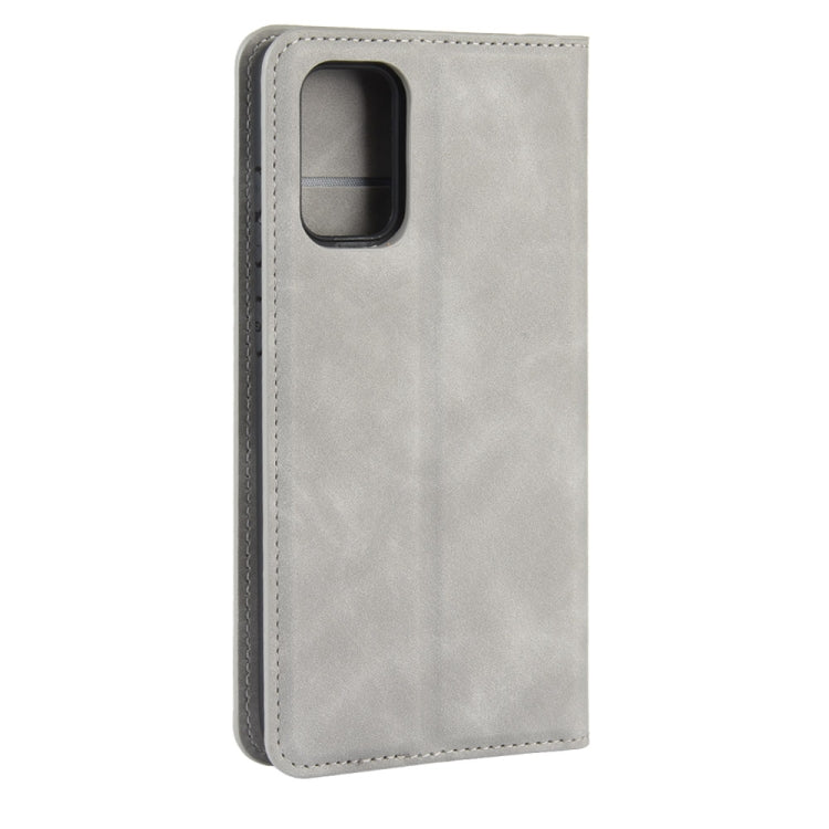 For Samsung Galaxy S20 FE 4G / 5G Retro-skin Business Magnetic Suction Leather Case with Holder & Card Slots & Wallet, For Samsung Galaxy S20 FE