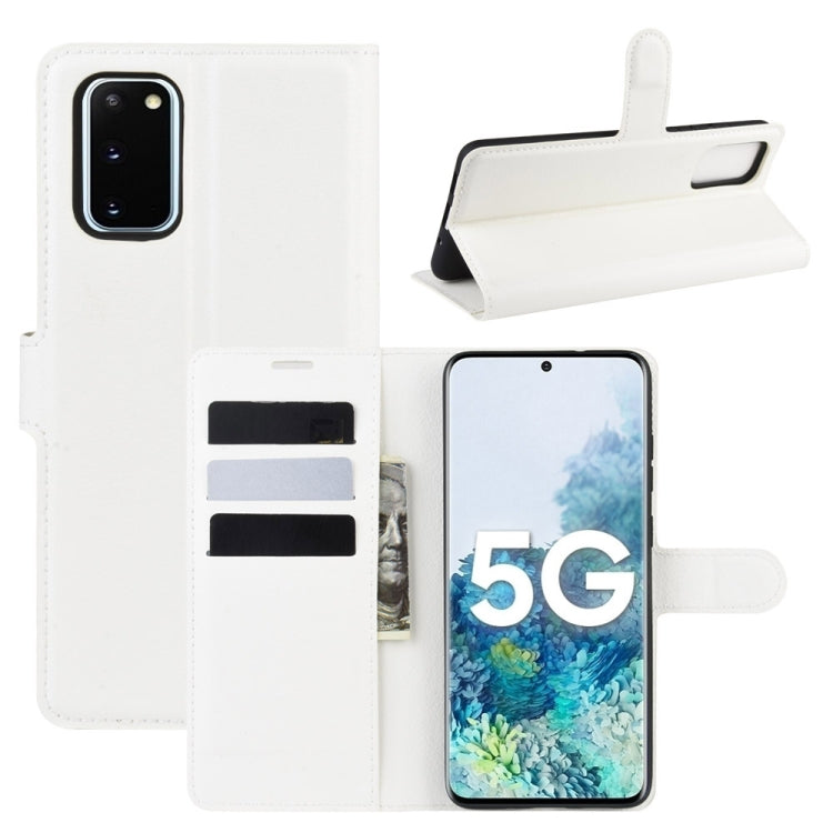 For Samsung Galaxy S20 FE 4G / 5G Litchi Texture Horizontal Flip Protective Case with Holder & Card Slots & Wallet, For Galaxy S20 FE