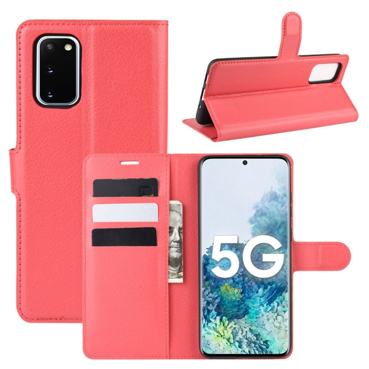 For Samsung Galaxy S20 FE 4G / 5G Litchi Texture Horizontal Flip Protective Case with Holder & Card Slots & Wallet, For Galaxy S20 FE