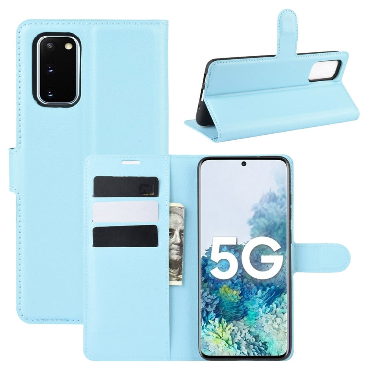 For Samsung Galaxy S20 FE 4G / 5G Litchi Texture Horizontal Flip Protective Case with Holder & Card Slots & Wallet, For Galaxy S20 FE