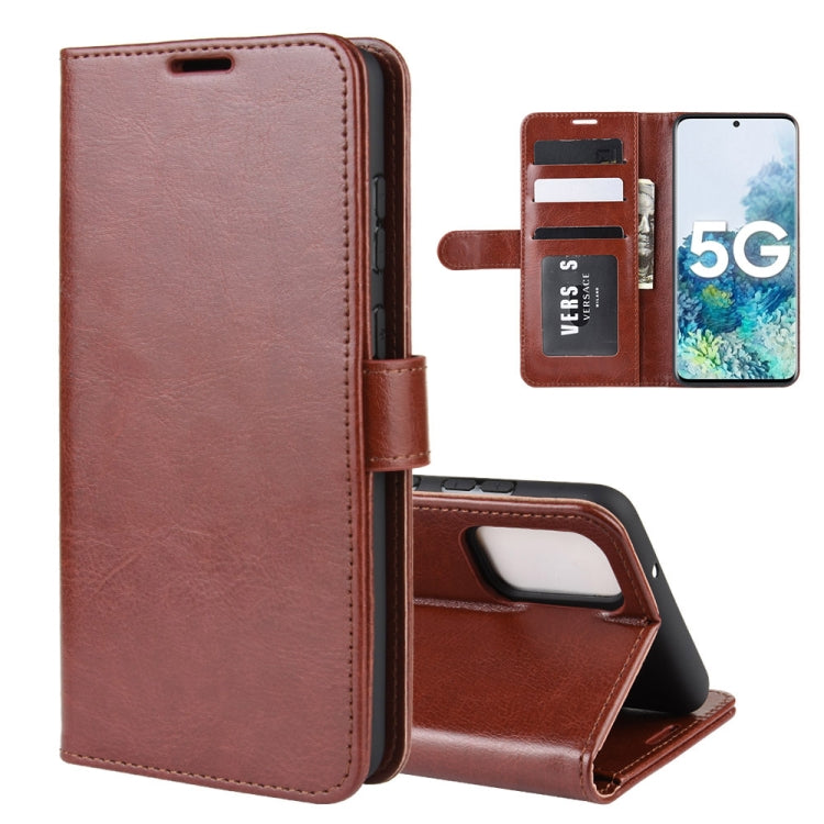 For Samsung Galaxy S20 FE 4G / 5G R64 Texture Single Horizontal Flip Protective Case with Holder & Card Slots & Wallet& Photo Frame, For Samsung Galaxy S20 FE