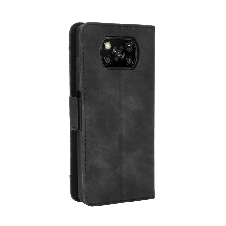 For Xiaomi Poco X3 NFC Wallet Style Skin Feel Calf Pattern Leather Case ，with Separate Card Slot, For Xiaomi Poco X3 NFC