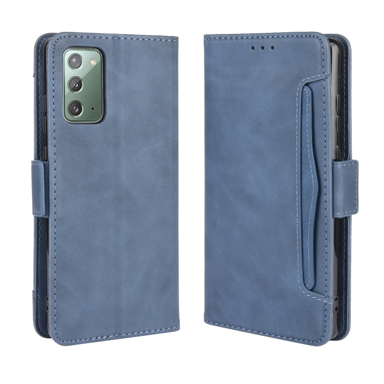 For Samsung Galaxy S20 FE 4G / 5G Wallet Style Skin Feel Calf Pattern Leather Case ，with Separate Card Slot, For Galaxy S20 FE