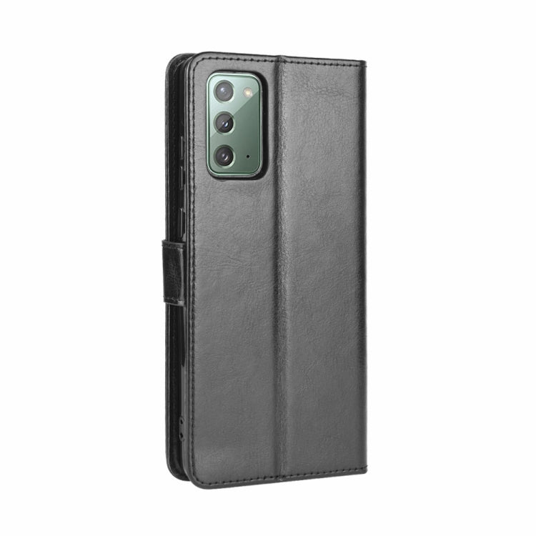 For Samsung Galaxy S20 FE 4G / 5G Retro Crazy Horse Texture Horizontal Flip Leather Case , with Holder & Card Slots & Photo Frame, For Galaxy S20 FE