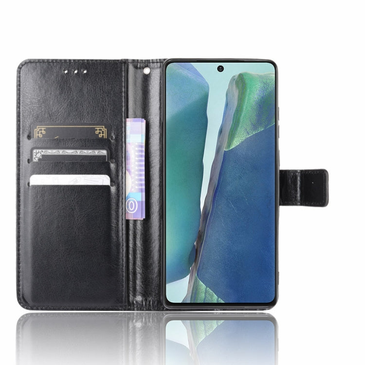For Samsung Galaxy S20 FE 4G / 5G Retro Crazy Horse Texture Horizontal Flip Leather Case , with Holder & Card Slots & Photo Frame, For Galaxy S20 FE