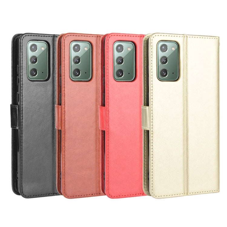 For Samsung Galaxy S20 FE 4G / 5G Retro Crazy Horse Texture Horizontal Flip Leather Case , with Holder & Card Slots & Photo Frame, For Galaxy S20 FE