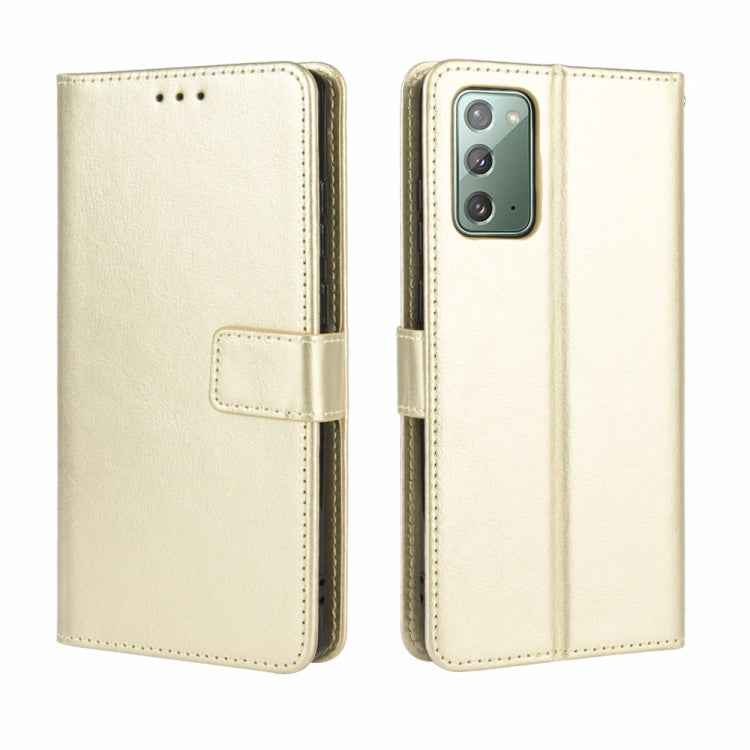 For Samsung Galaxy S20 FE 4G / 5G Retro Crazy Horse Texture Horizontal Flip Leather Case , with Holder & Card Slots & Photo Frame, For Galaxy S20 FE
