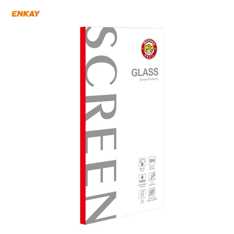 ENKAY Hat-Prince Full Glue 0.26mm 9H 2.5D Tempered Glass Full Coverage Film, For Samsung Galaxy M51, For Samsung Galaxy A42 5G, For Xiaomi Poco X3 / X3 NFC