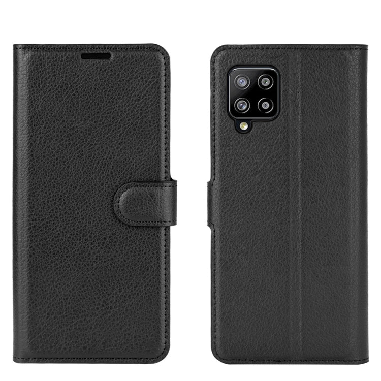 For Samsung Galaxy A42 5G Litchi Texture Horizontal Flip Protective Case with Holder & Card Slots & Wallet, For Galaxy A42 5G
