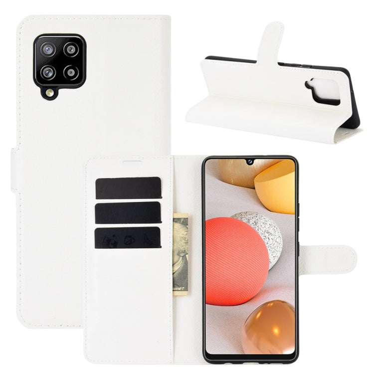 For Samsung Galaxy A42 5G Litchi Texture Horizontal Flip Protective Case with Holder & Card Slots & Wallet, For Galaxy A42 5G