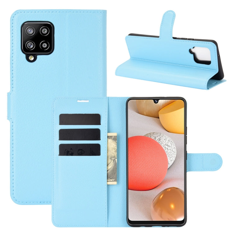 For Samsung Galaxy A42 5G Litchi Texture Horizontal Flip Protective Case with Holder & Card Slots & Wallet, For Galaxy A42 5G