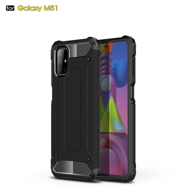 Magic Armor TPU + PC Combination Case, For Samsung Galaxy M51 EU Version, For Galaxy M51 (Side Fingerprint)