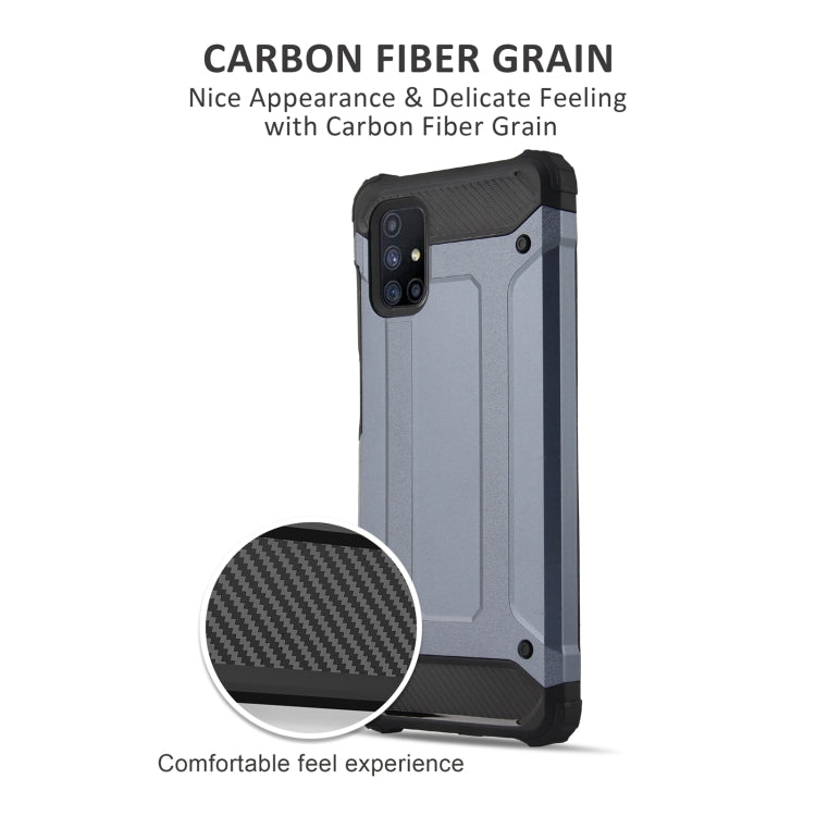 Magic Armor TPU + PC Combination Case, For Samsung Galaxy M51 EU Version, For Galaxy M51 (Side Fingerprint)