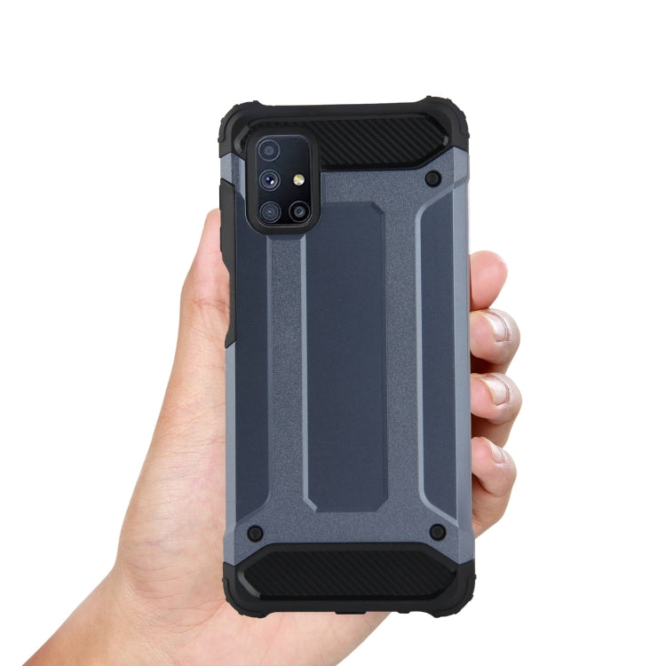 Magic Armor TPU + PC Combination Case, For Samsung Galaxy M51 EU Version, For Galaxy M51 (Side Fingerprint)