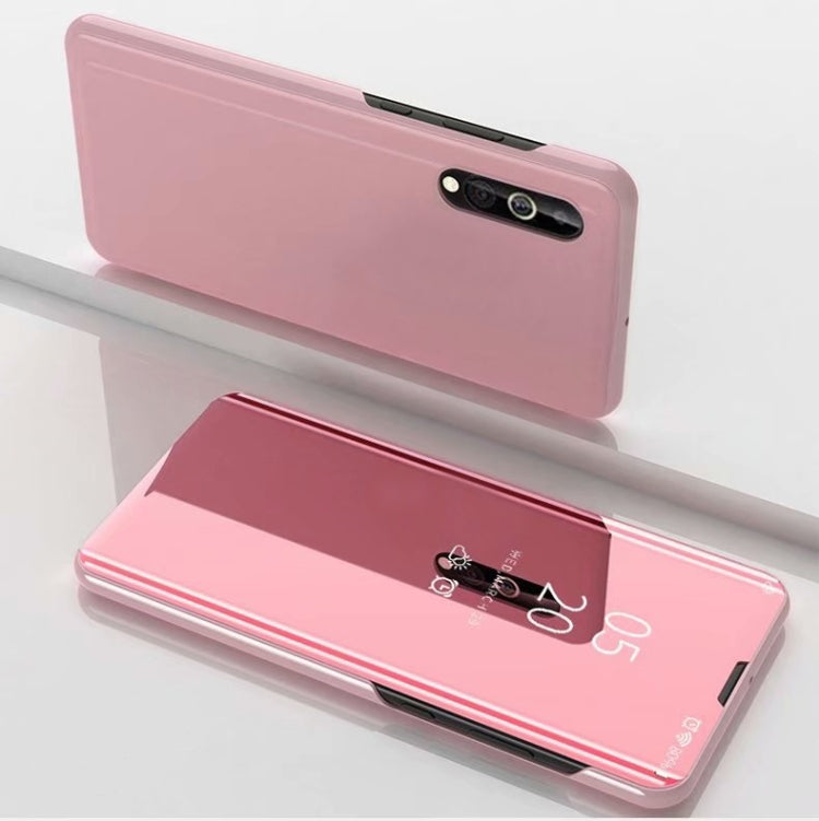 Plated Mirror Horizontal Flip Leather Case with Holder, For Xiaomi Redmi 9, For Xiaomi Redmi 9A, For Xiaomi Redmi 9C, For Xiaomi Mi 10 Ultra, For Xiaomi Poco X3 NFC