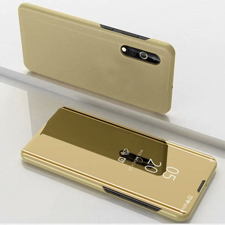 Plated Mirror Horizontal Flip Leather Case with Holder, For Xiaomi Redmi 9, For Xiaomi Redmi 9A, For Xiaomi Redmi 9C, For Xiaomi Mi 10 Ultra, For Xiaomi Poco X3 NFC