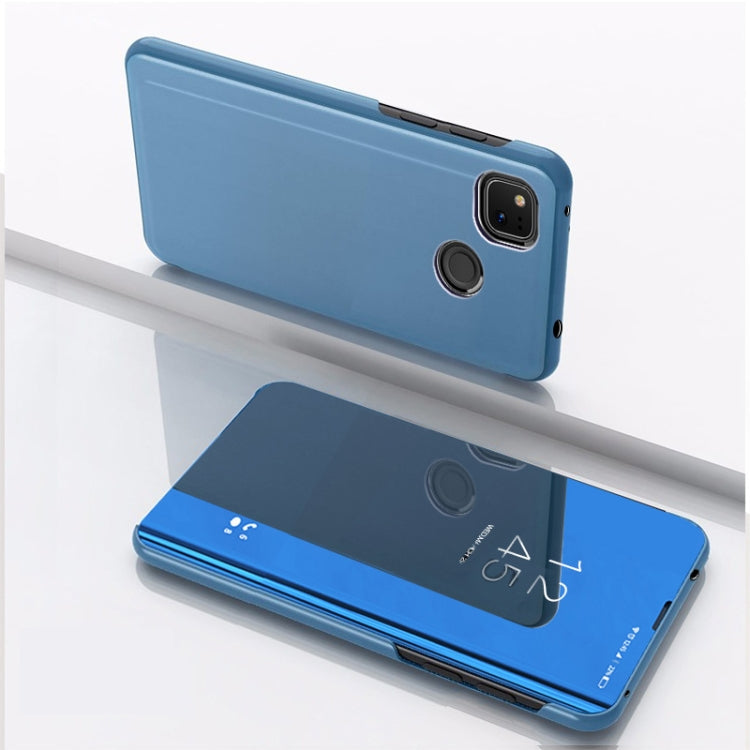 Plated Mirror Horizontal Flip Leather Case with Holder, For Xiaomi Redmi 9, For Xiaomi Redmi 9A, For Xiaomi Redmi 9C, For Xiaomi Mi 10 Ultra, For Xiaomi Poco X3 NFC