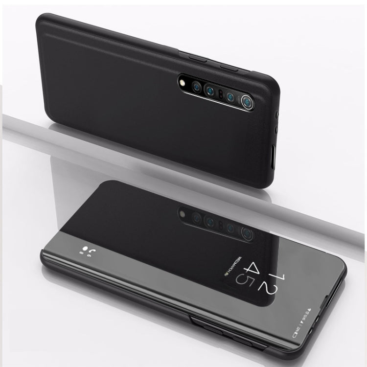 Plated Mirror Horizontal Flip Leather Case with Holder, For Xiaomi Redmi 9, For Xiaomi Redmi 9A, For Xiaomi Redmi 9C, For Xiaomi Mi 10 Ultra, For Xiaomi Poco X3 NFC
