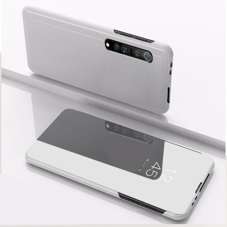 Plated Mirror Horizontal Flip Leather Case with Holder, For Xiaomi Redmi 9, For Xiaomi Redmi 9A, For Xiaomi Redmi 9C, For Xiaomi Mi 10 Ultra, For Xiaomi Poco X3 NFC