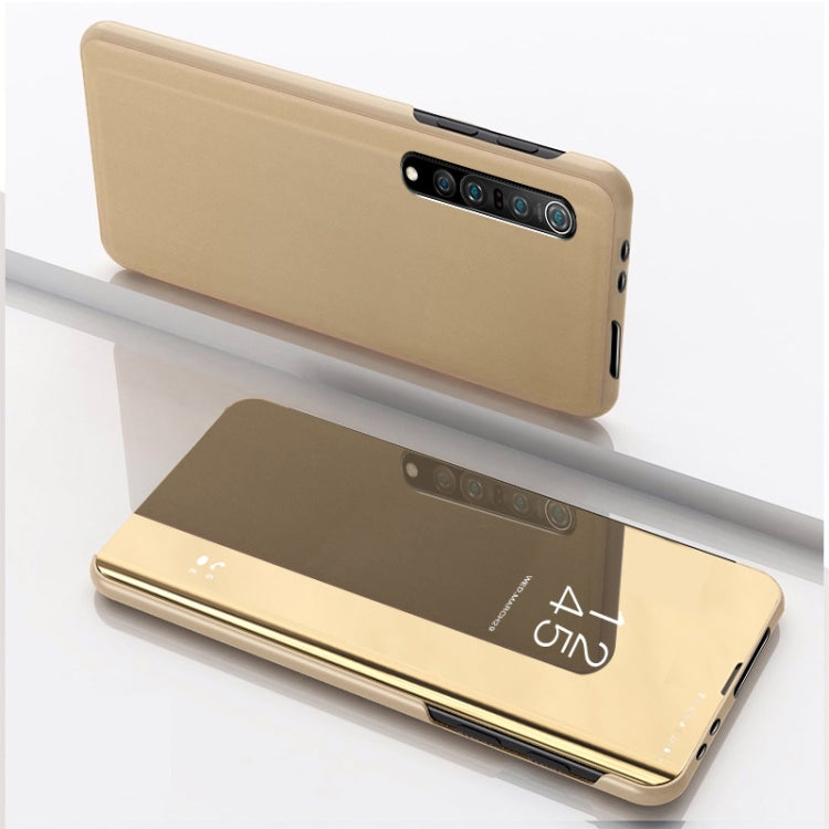 Plated Mirror Horizontal Flip Leather Case with Holder, For Xiaomi Redmi 9, For Xiaomi Redmi 9A, For Xiaomi Redmi 9C, For Xiaomi Mi 10 Ultra, For Xiaomi Poco X3 NFC