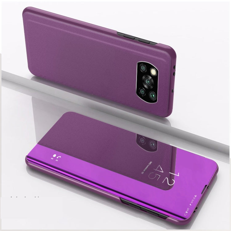 Plated Mirror Horizontal Flip Leather Case with Holder, For Xiaomi Redmi 9, For Xiaomi Redmi 9A, For Xiaomi Redmi 9C, For Xiaomi Mi 10 Ultra, For Xiaomi Poco X3 NFC