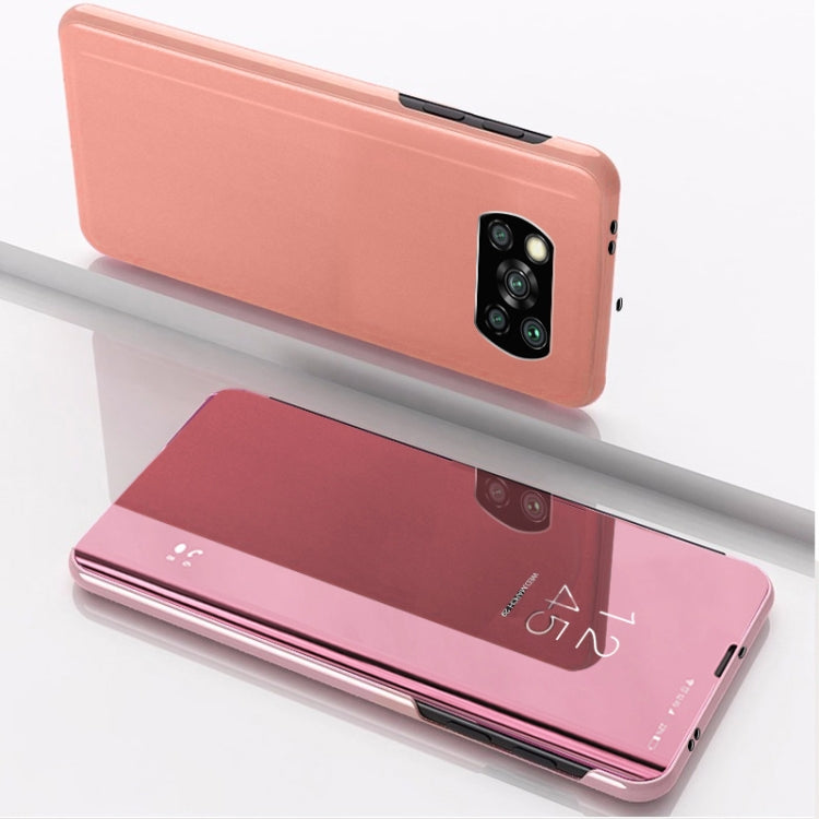 Plated Mirror Horizontal Flip Leather Case with Holder, For Xiaomi Redmi 9, For Xiaomi Redmi 9A, For Xiaomi Redmi 9C, For Xiaomi Mi 10 Ultra, For Xiaomi Poco X3 NFC