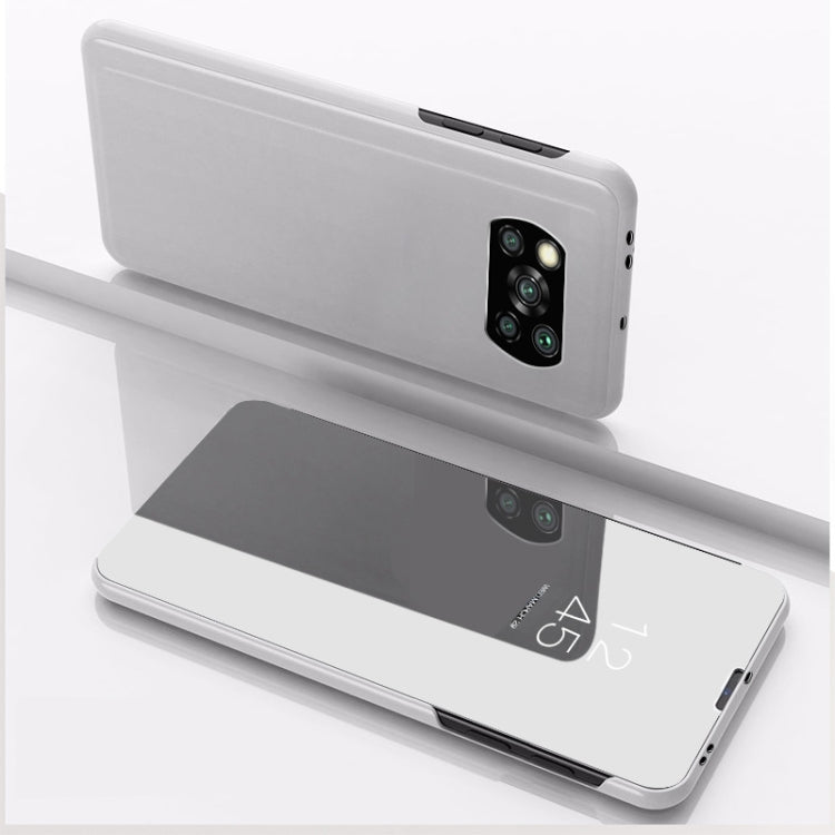 Plated Mirror Horizontal Flip Leather Case with Holder, For Xiaomi Redmi 9, For Xiaomi Redmi 9A, For Xiaomi Redmi 9C, For Xiaomi Mi 10 Ultra, For Xiaomi Poco X3 NFC