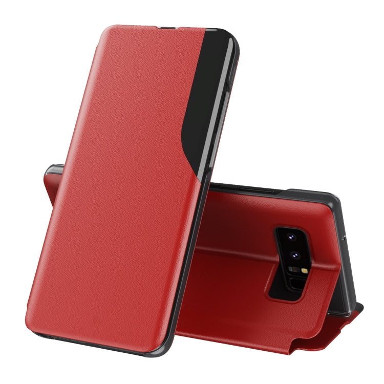 Attraction Flip Holder Leather Phone Case, For Samsung Galaxy Note 10 Plus, For Samsung Galaxy Note 10, For Samsung Galaxy Note 9, For Samsung Galaxy Note 8, For Samsung Galaxy S10, For Samsung Galaxy S10 Plus, For Samsung Galaxy S9                    ...