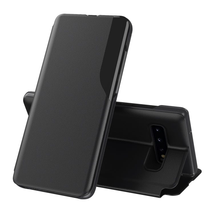 Attraction Flip Holder Leather Phone Case, For Samsung Galaxy Note 10 Plus, For Samsung Galaxy Note 10, For Samsung Galaxy Note 9, For Samsung Galaxy Note 8, For Samsung Galaxy S10, For Samsung Galaxy S10 Plus, For Samsung Galaxy S9                    ...