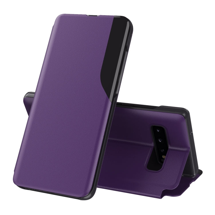 Attraction Flip Holder Leather Phone Case, For Samsung Galaxy Note 10 Plus, For Samsung Galaxy Note 10, For Samsung Galaxy Note 9, For Samsung Galaxy Note 8, For Samsung Galaxy S10, For Samsung Galaxy S10 Plus, For Samsung Galaxy S9                    ...