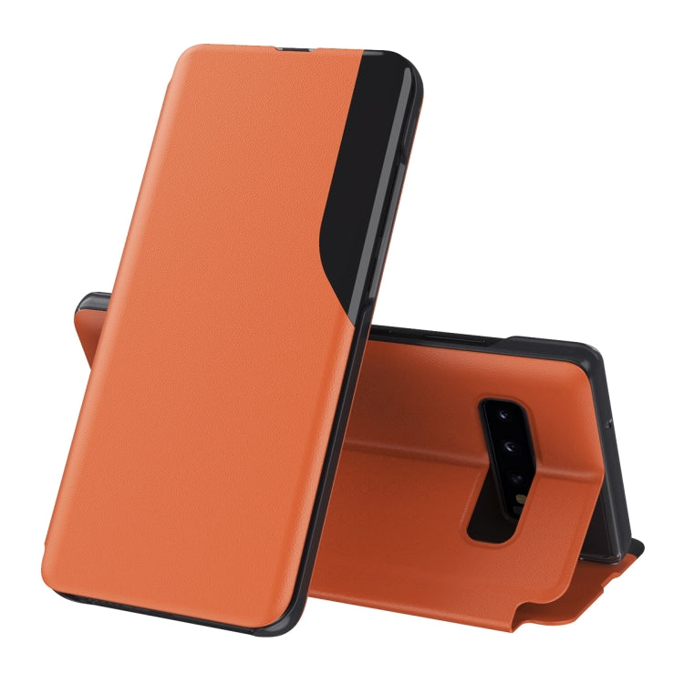 Attraction Flip Holder Leather Phone Case, For Samsung Galaxy Note 10 Plus, For Samsung Galaxy Note 10, For Samsung Galaxy Note 9, For Samsung Galaxy Note 8, For Samsung Galaxy S10, For Samsung Galaxy S10 Plus, For Samsung Galaxy S9                    ...