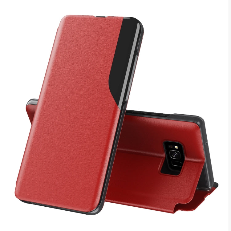 Attraction Flip Holder Leather Phone Case, For Samsung Galaxy S8, For Samsung Galaxy S8 Plus, For Samsung Galaxy S7 Edge