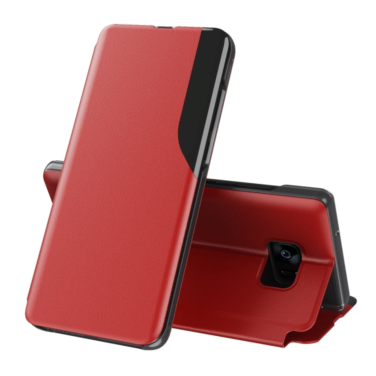 Attraction Flip Holder Leather Phone Case, For Samsung Galaxy S8, For Samsung Galaxy S8 Plus, For Samsung Galaxy S7 Edge